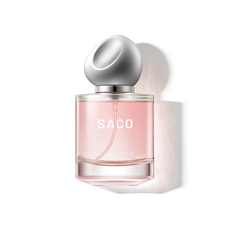 SACO相伴一生粉晶钻女士香水持.久留香学生淡香水50ml