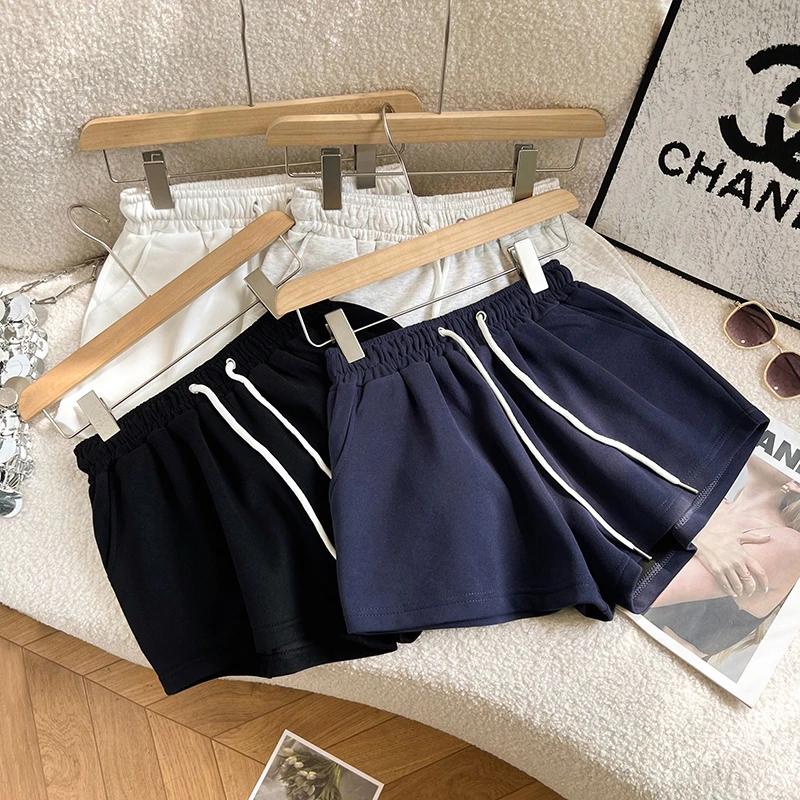 【运补6-10￥】夏季新款宽松休闲运动短裤学生辣妹百搭设计简约短裤