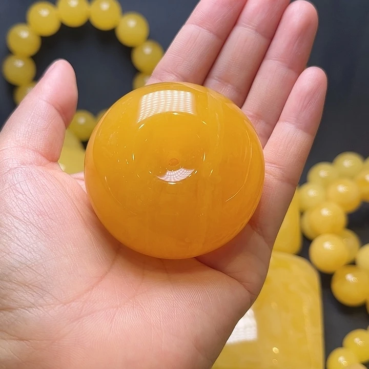 琥珀未镶嵌裸石琥珀蜜蜡