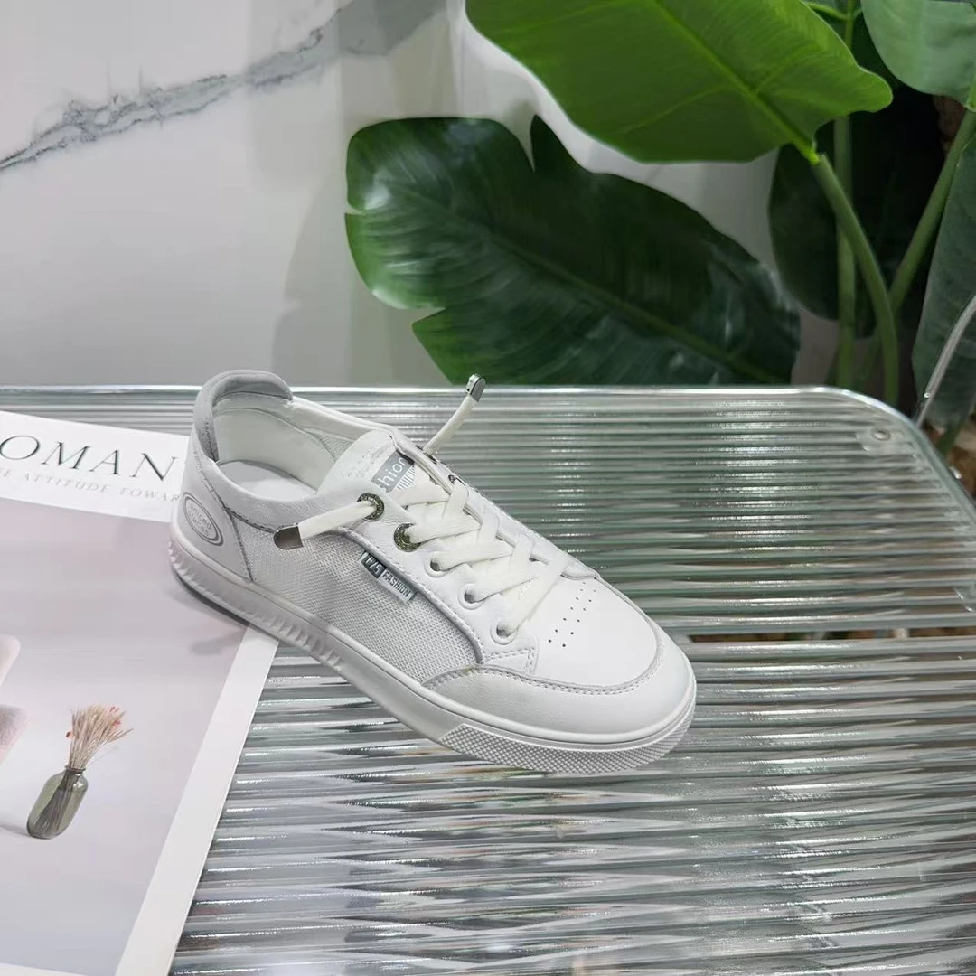 秋季新款百搭厚底复古休闲运动德训鞋小白鞋578-17