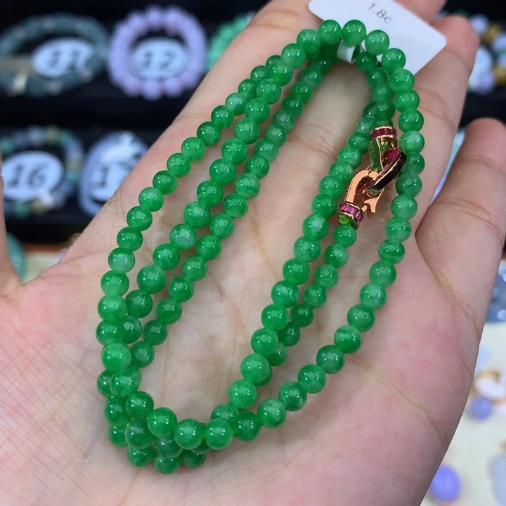 未镶嵌手链翡翠翡翠