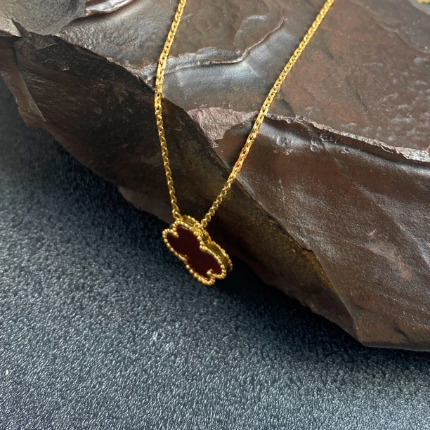 链子925银 轻奢时尚百搭四瓣花项链0501062 | 40+5cm