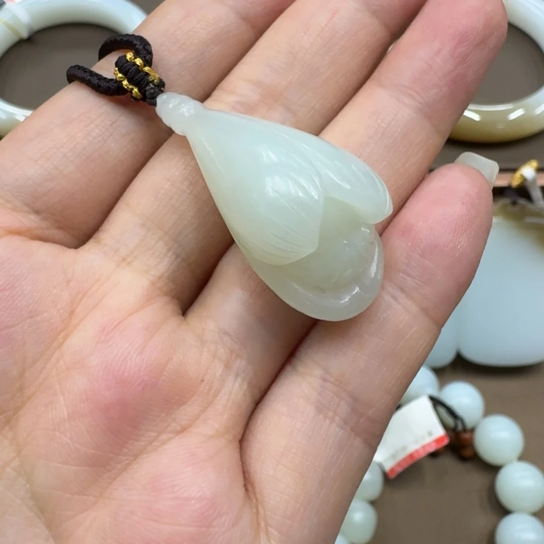吊坠(不含链)未镶嵌和田玉