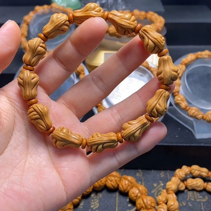 桃核手串白菜手串12
