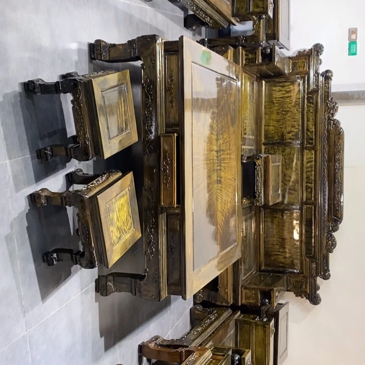 楠木财源滚滚沙发十三件套