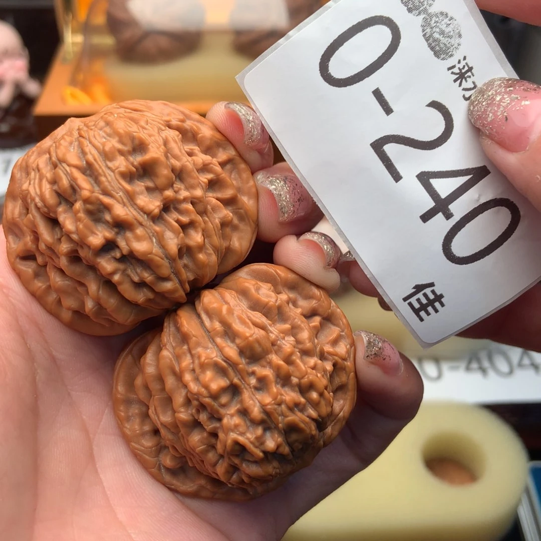 文玩核桃把件44四座楼