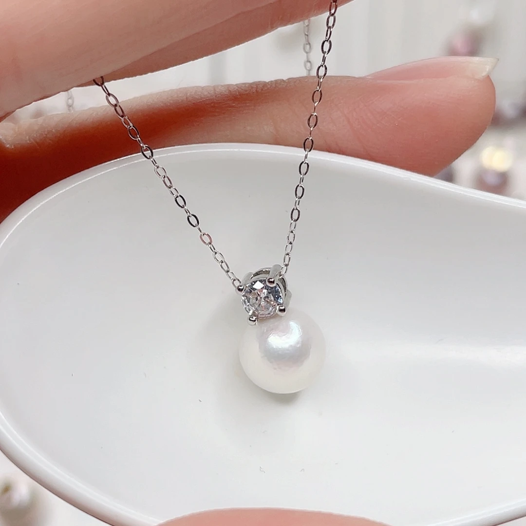 淡水珍珠合金吊坠(赠链)