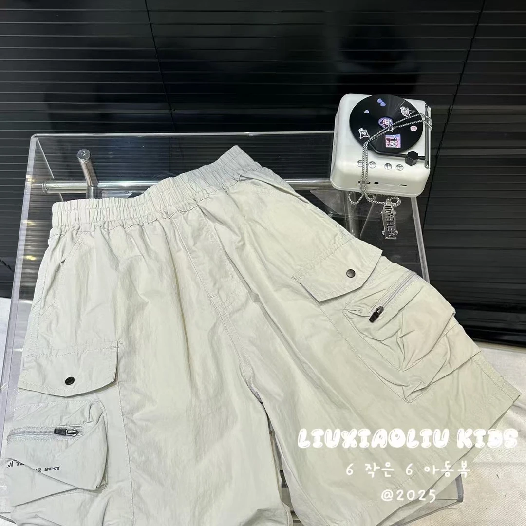 杭州六小六正版BY LIUXIAOLIU夏季儿童工装短裤19513