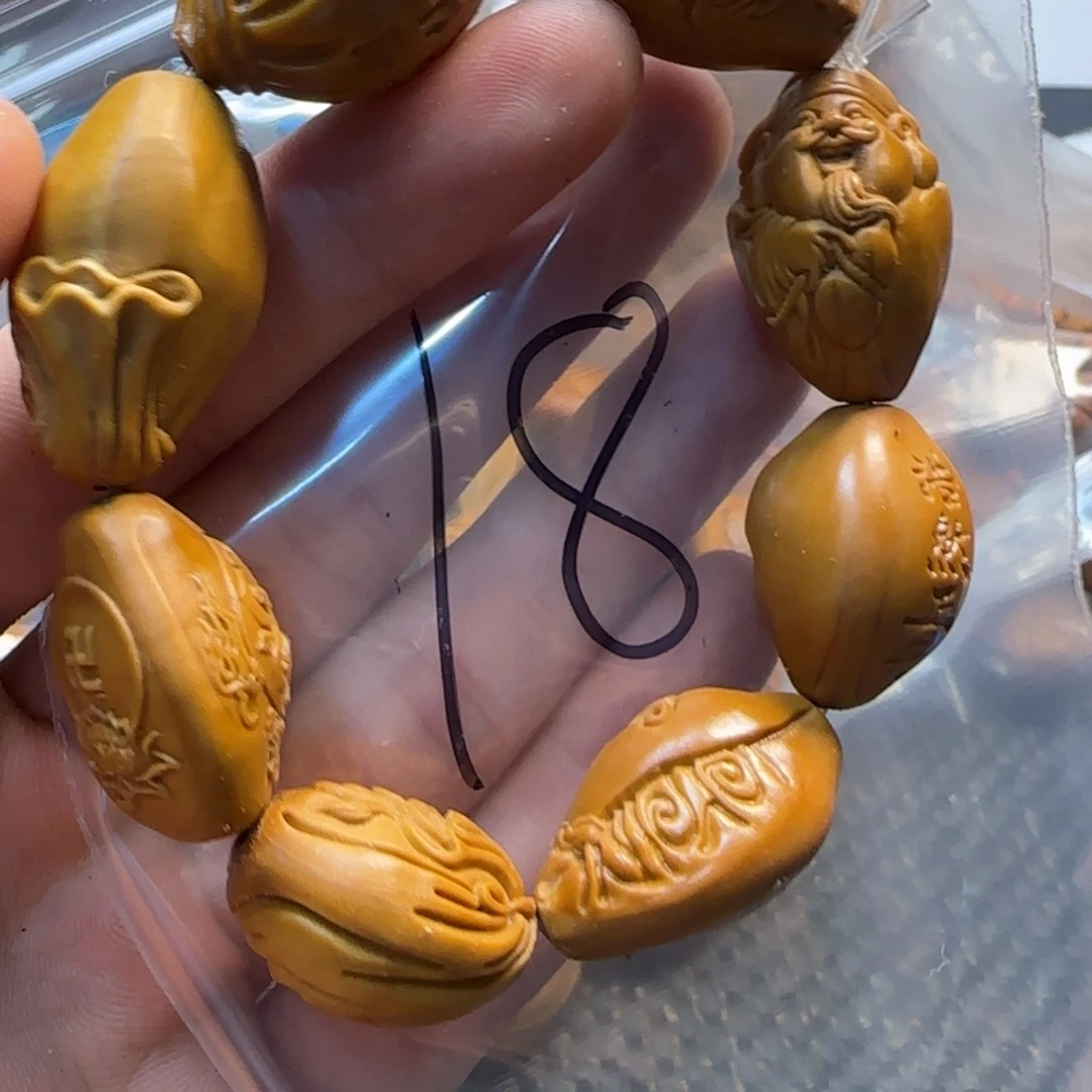 章***哥橄榄核手串/手链滚滚滚滚