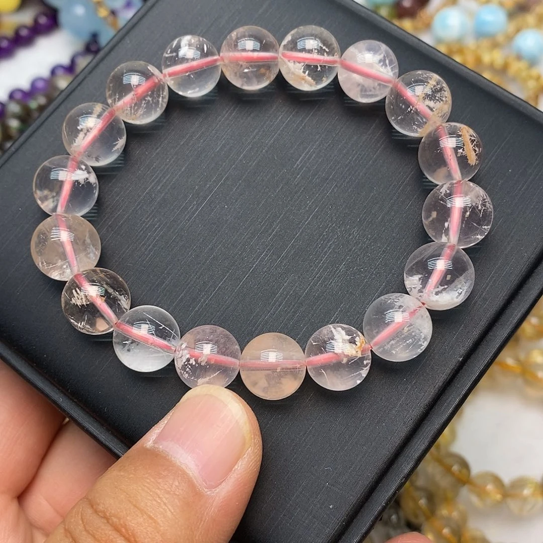 水晶珠宝半成品未镶嵌手链