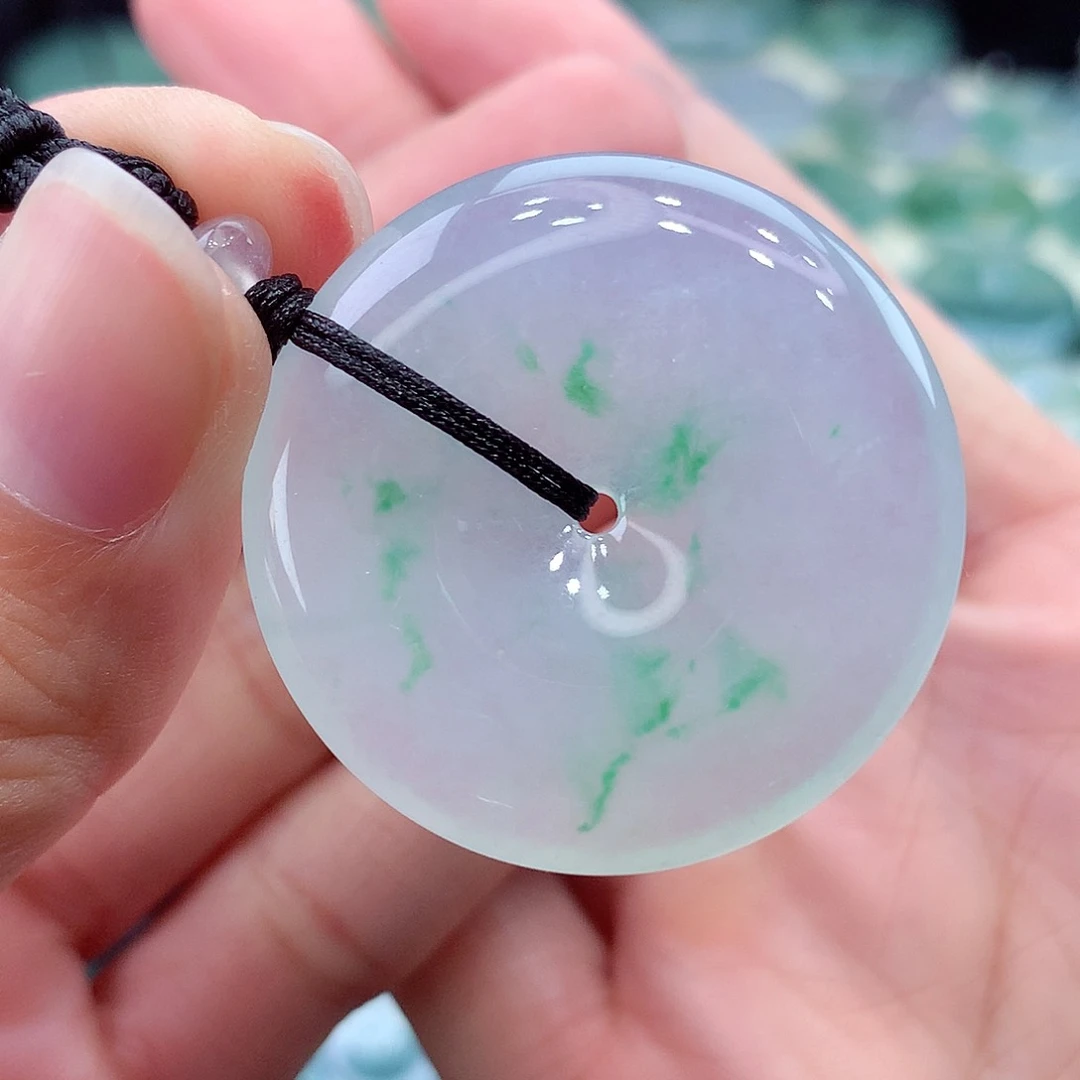 颈饰未镶嵌翡翠编号76尺寸23.7-6.1