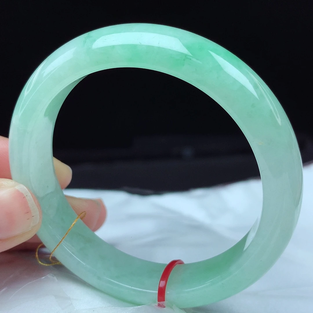 暖***暖翡翠未镶嵌手镯54圈940