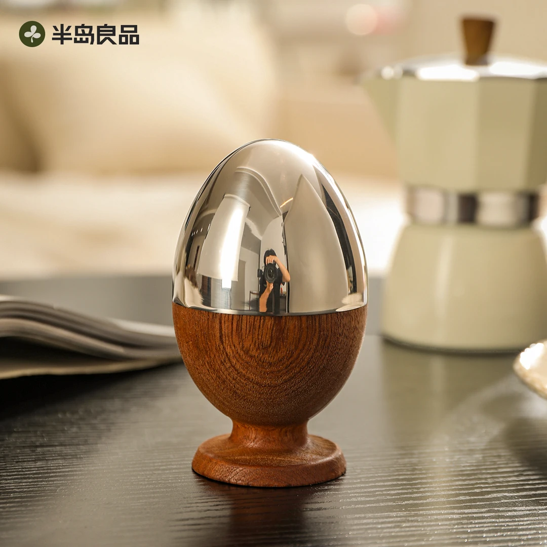 创意牙签盒不锈钢牙签筒蛋形牙签罐家用客厅牙签盒餐厅牙签收纳盒