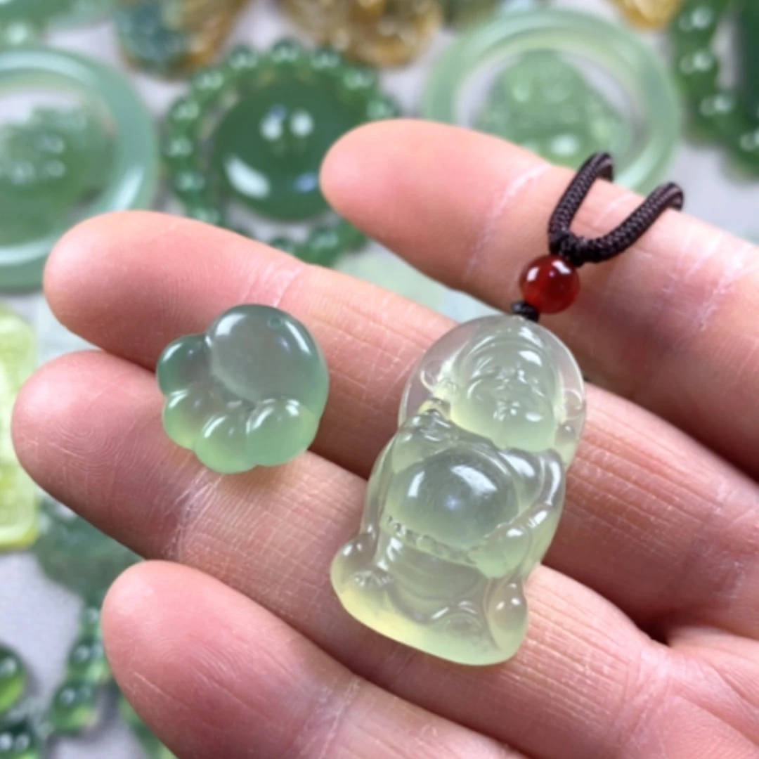 【闪购商品】蛇纹石玉岫玉吊坠未镶嵌