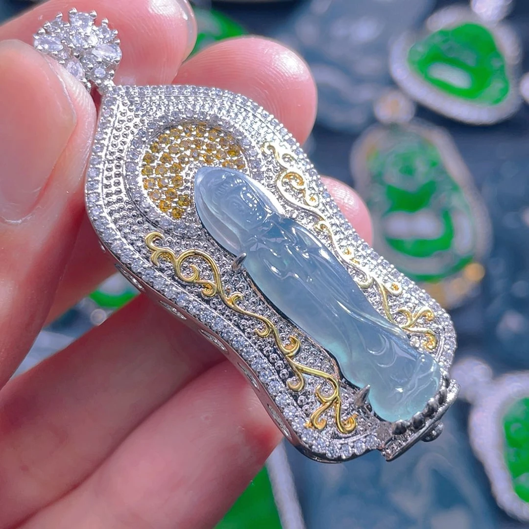 颈饰未镶嵌翡翠翡翠