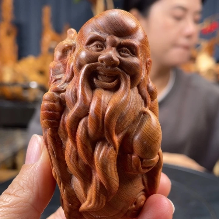 柏木（崖柏）手把件