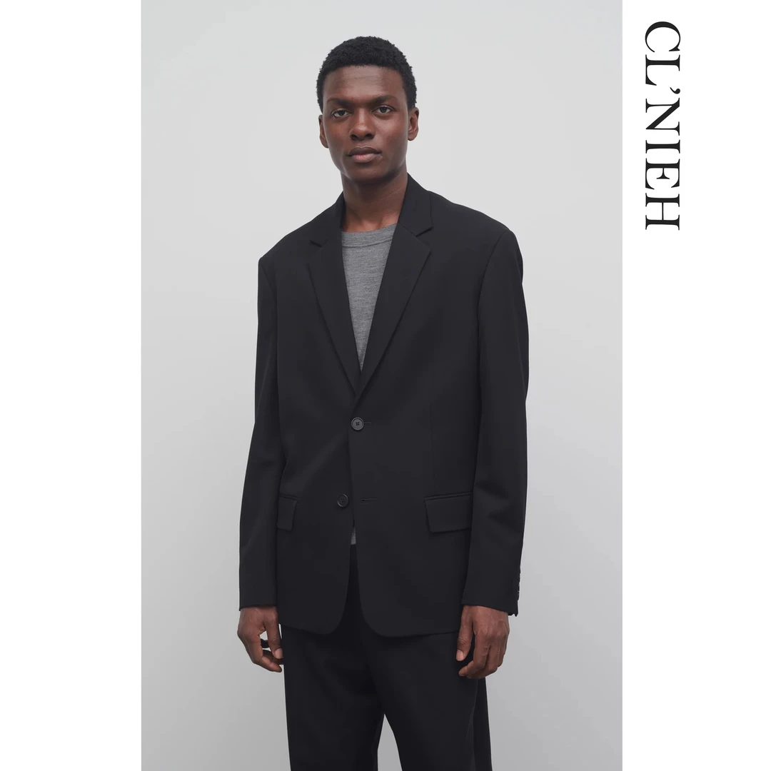 CLNIEH |经典ROW风Eligio 全羊毛面料全宾霸里布 廓型休闲西服