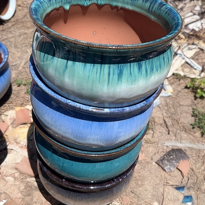 紫砂花盆口18高12福利价。。。。。。。。。。。。