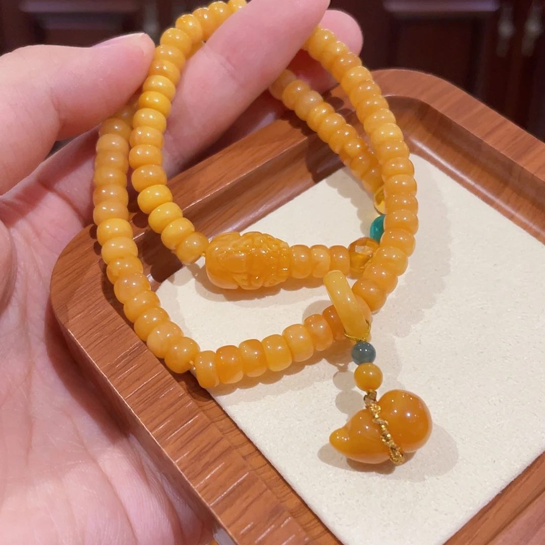 手链蜜蜡未镶嵌手串