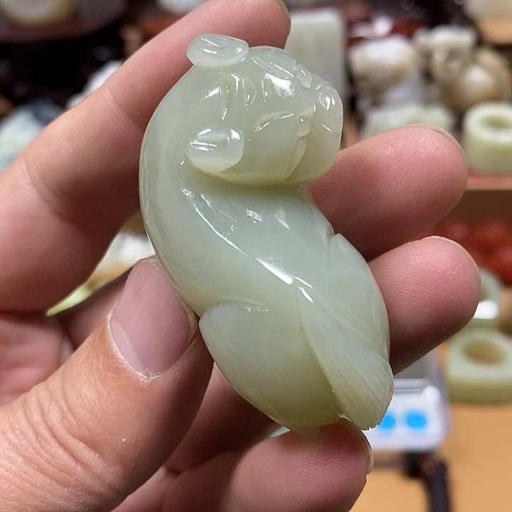 和田玉（糖玉）未镶嵌挂件