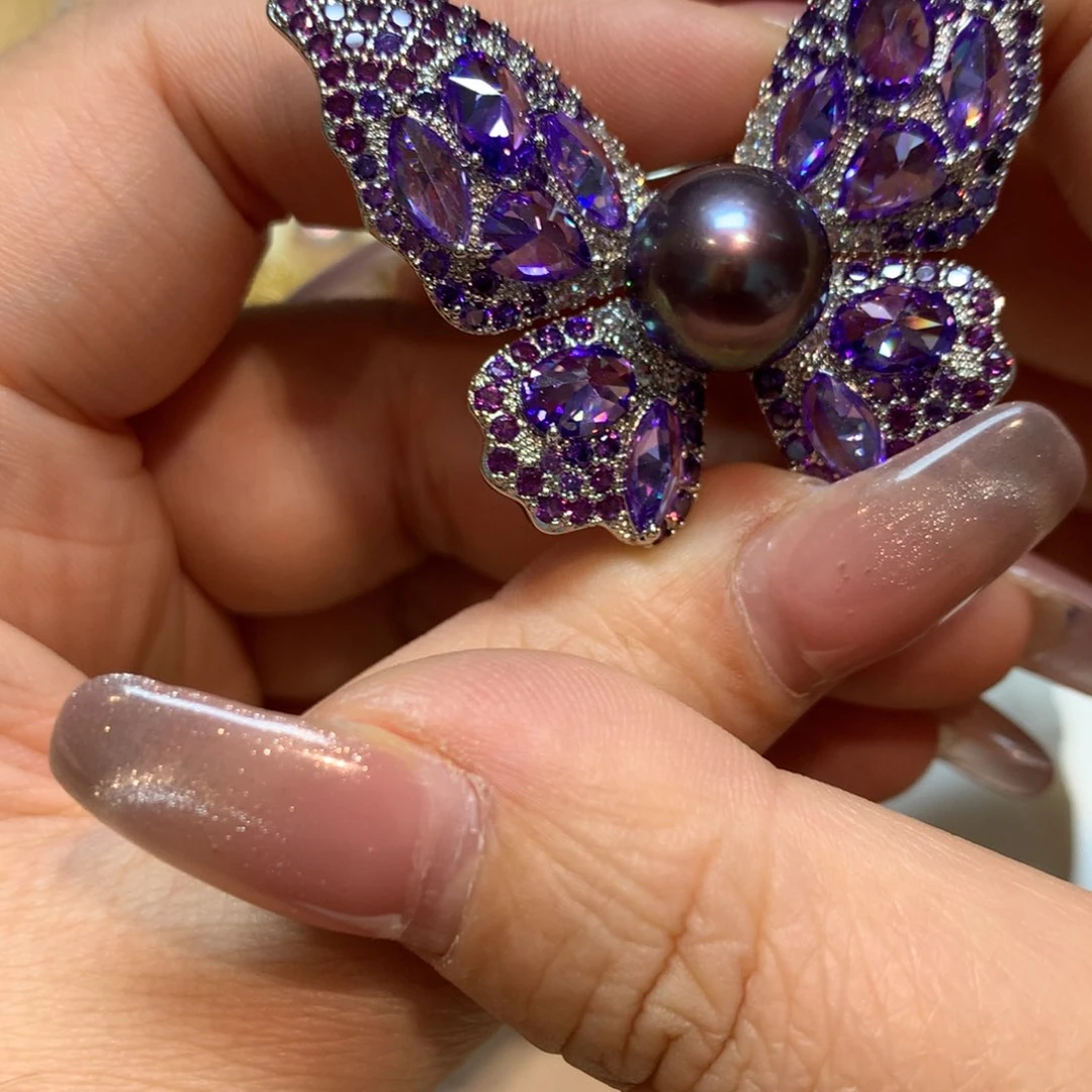 淡水珍珠胸饰未镶嵌