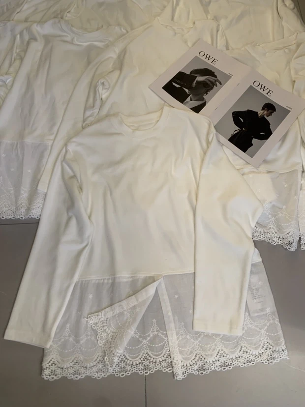 8223【PINGJIE】2025长袖打底时尚休闲潮流舒适百搭洋气T恤