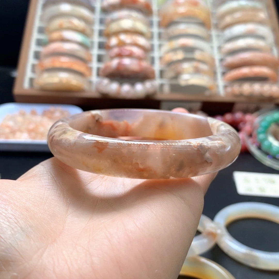 【闪购商品】手镯玛瑙/玉髓未镶嵌忠*7