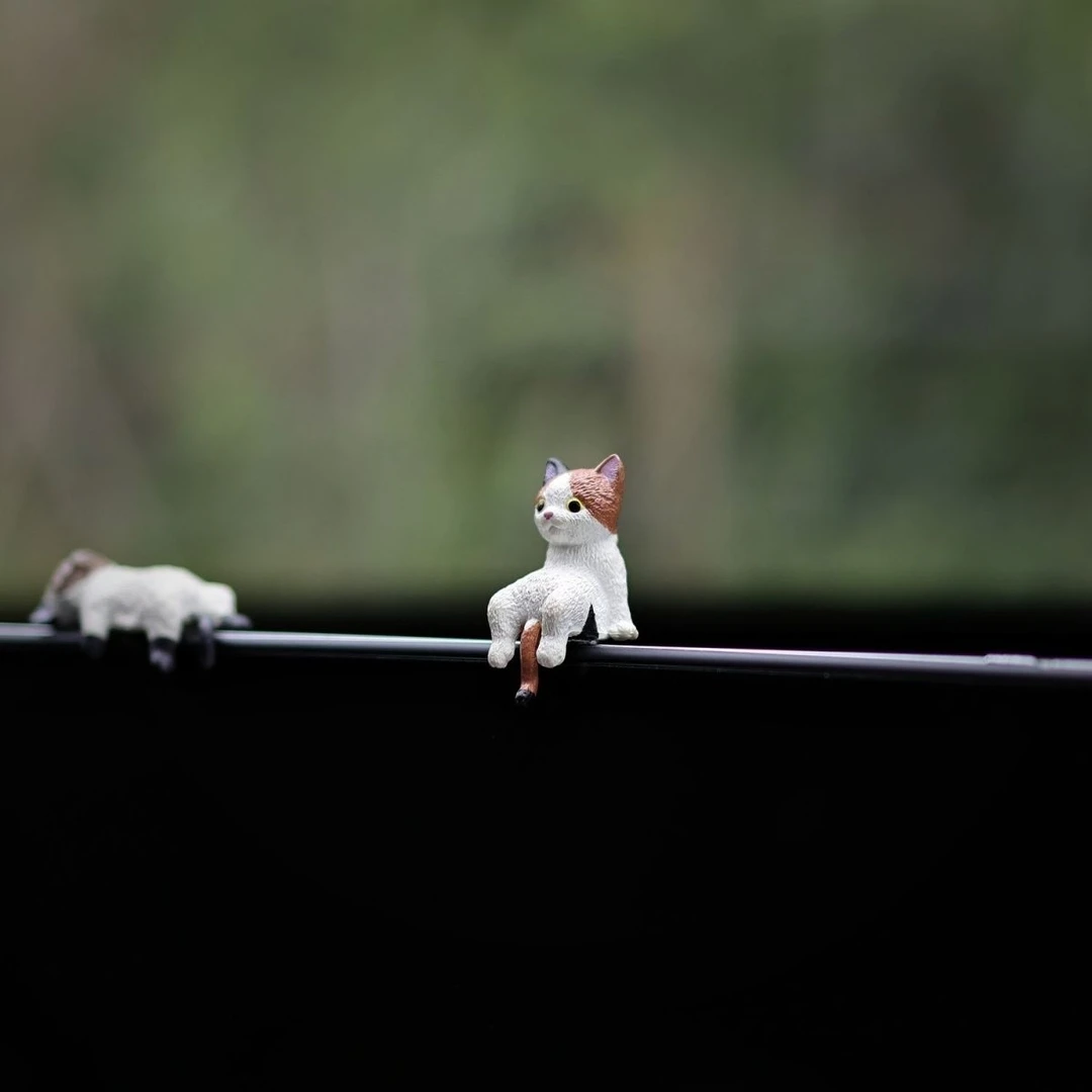 卡通猫咪奶油胶滴胶手机壳diy手工材料头饰树脂饰品配件立体自贴