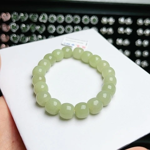 和田玉手串未镶嵌