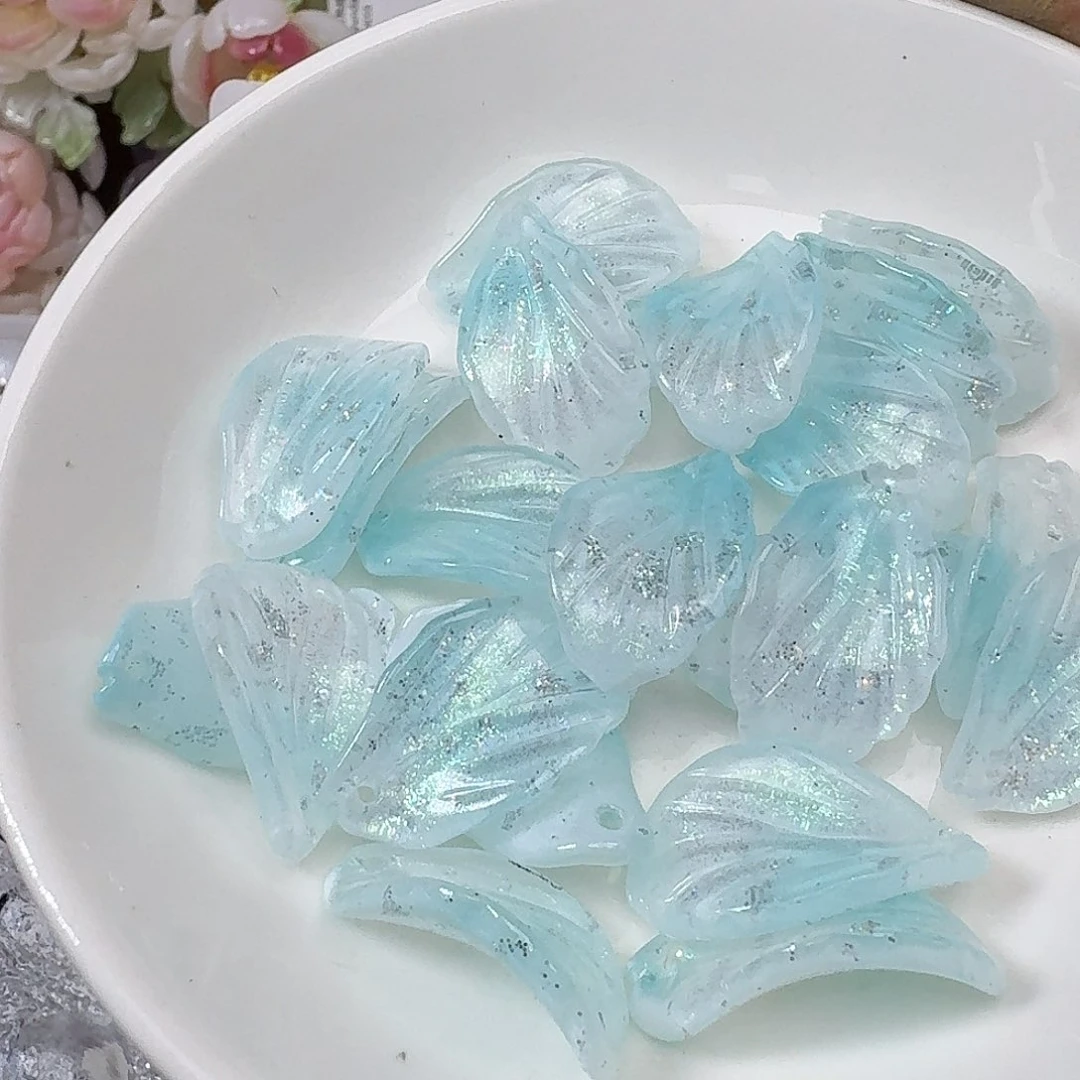 玻璃130号 榛子叶 五十个