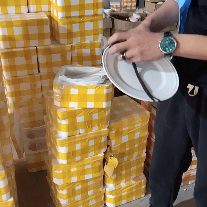 荷口盘6支8.75英寸破损包赔不补发介意勿拍