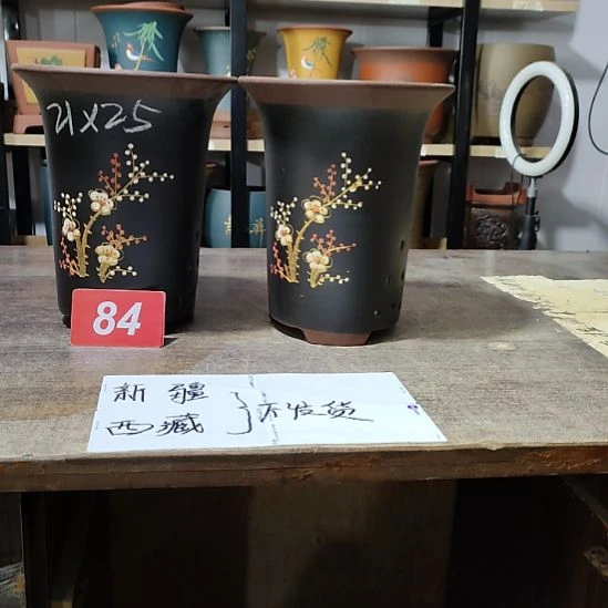 紫砂花盆宜兴紫砂兰花盆