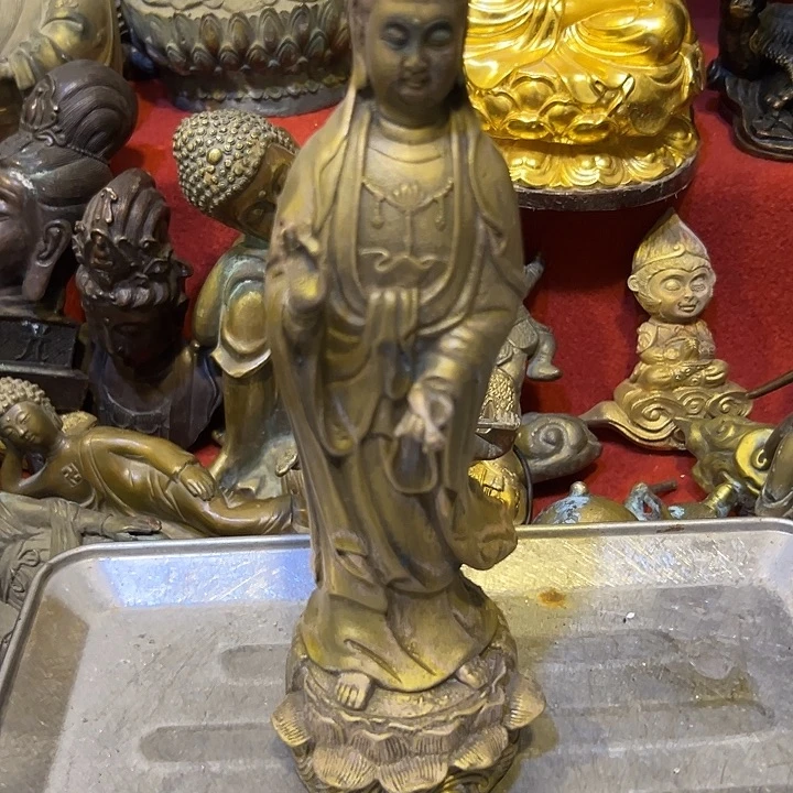 黄铜摆件，文房工艺品摆件
