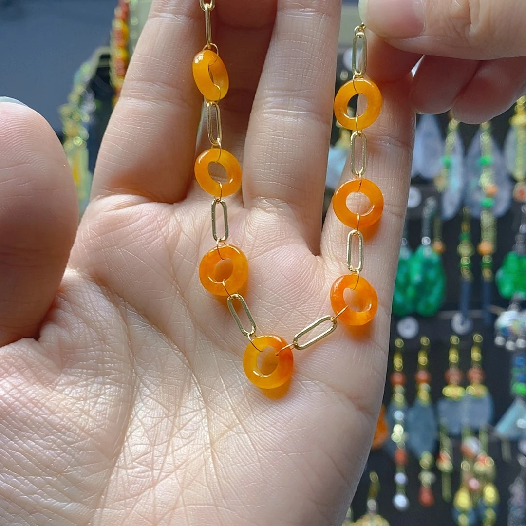 未镶嵌翡翠耳饰翡翠