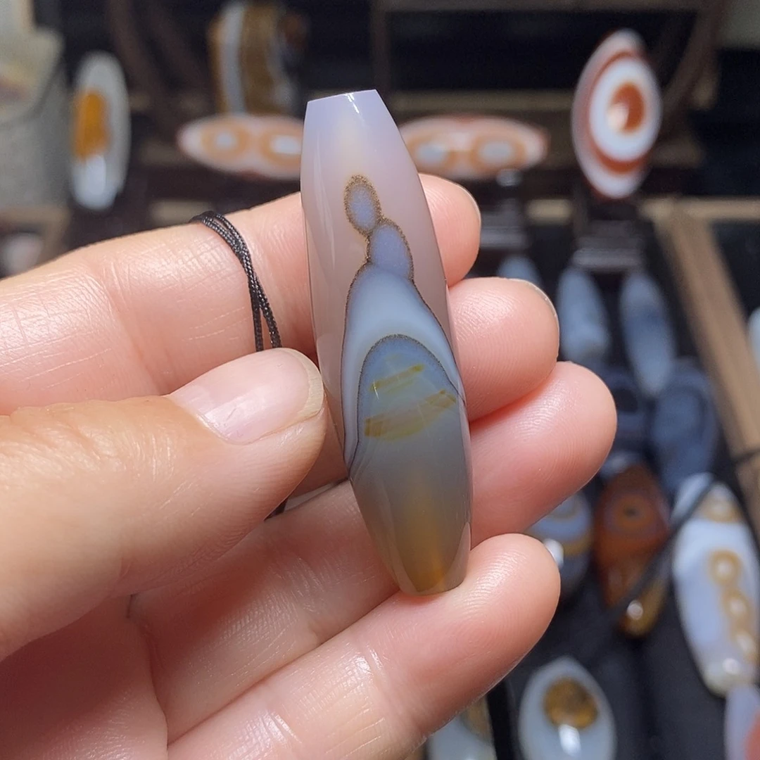 玛瑙/玉髓吊坠(不含链)未镶嵌g***0