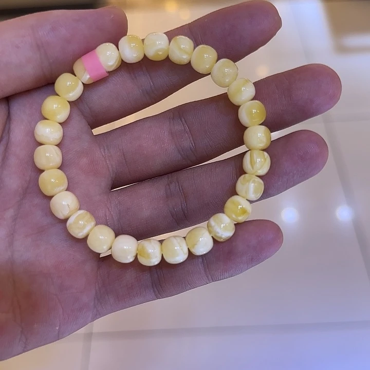 手链琥珀未镶嵌蜜蜡