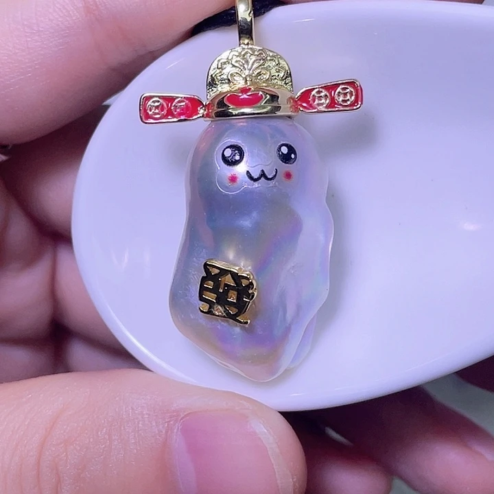 淡水珍珠未镶嵌颈饰03
