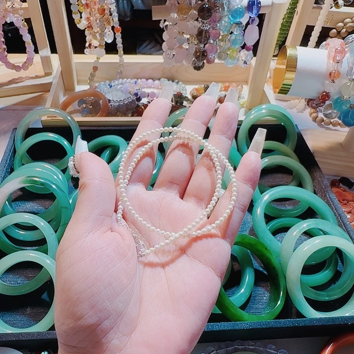 淡水珍珠颈饰未镶嵌胡*