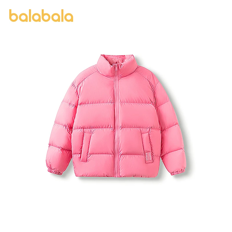 泡泡羽绒巴拉巴拉儿童羽绒服男童宝宝童装女童冬装亲子装洋气外套