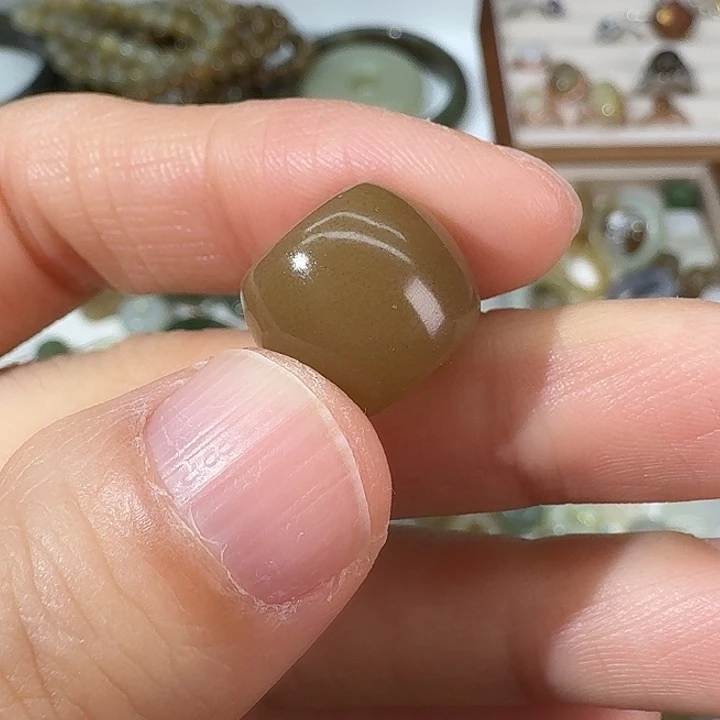 W***e和田玉未镶嵌颈饰1214