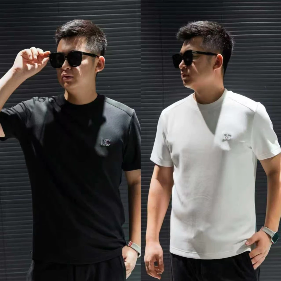 【久久】“标准版型”简单大气圆领半袖T恤 3-083