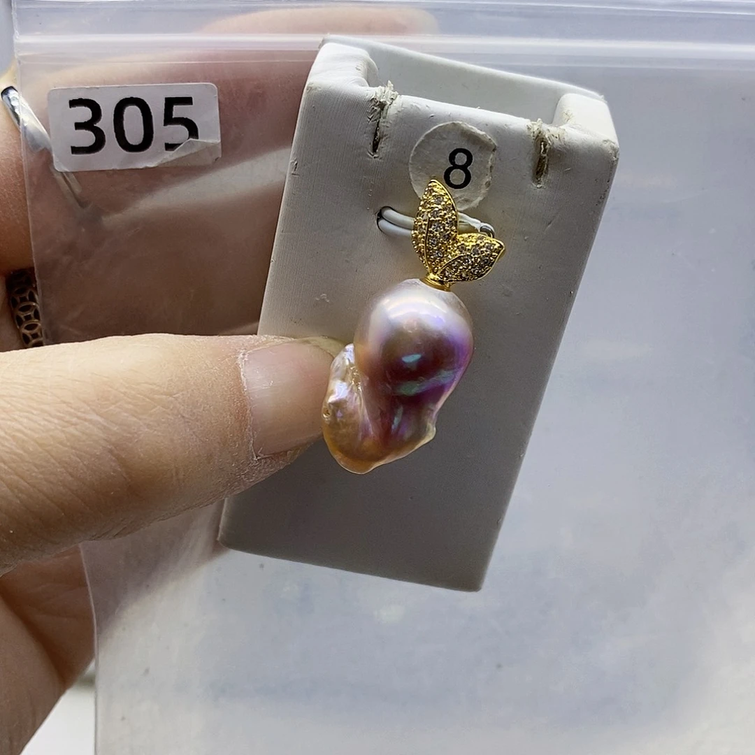 颈饰合金淡水珍珠