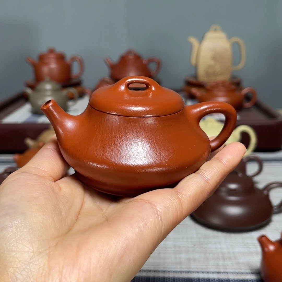 @***兴紫砂茶壶全手工瓢130cc