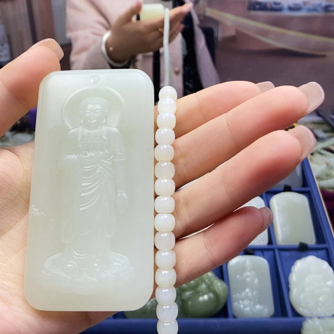 和田玉颈饰未镶嵌?*儿