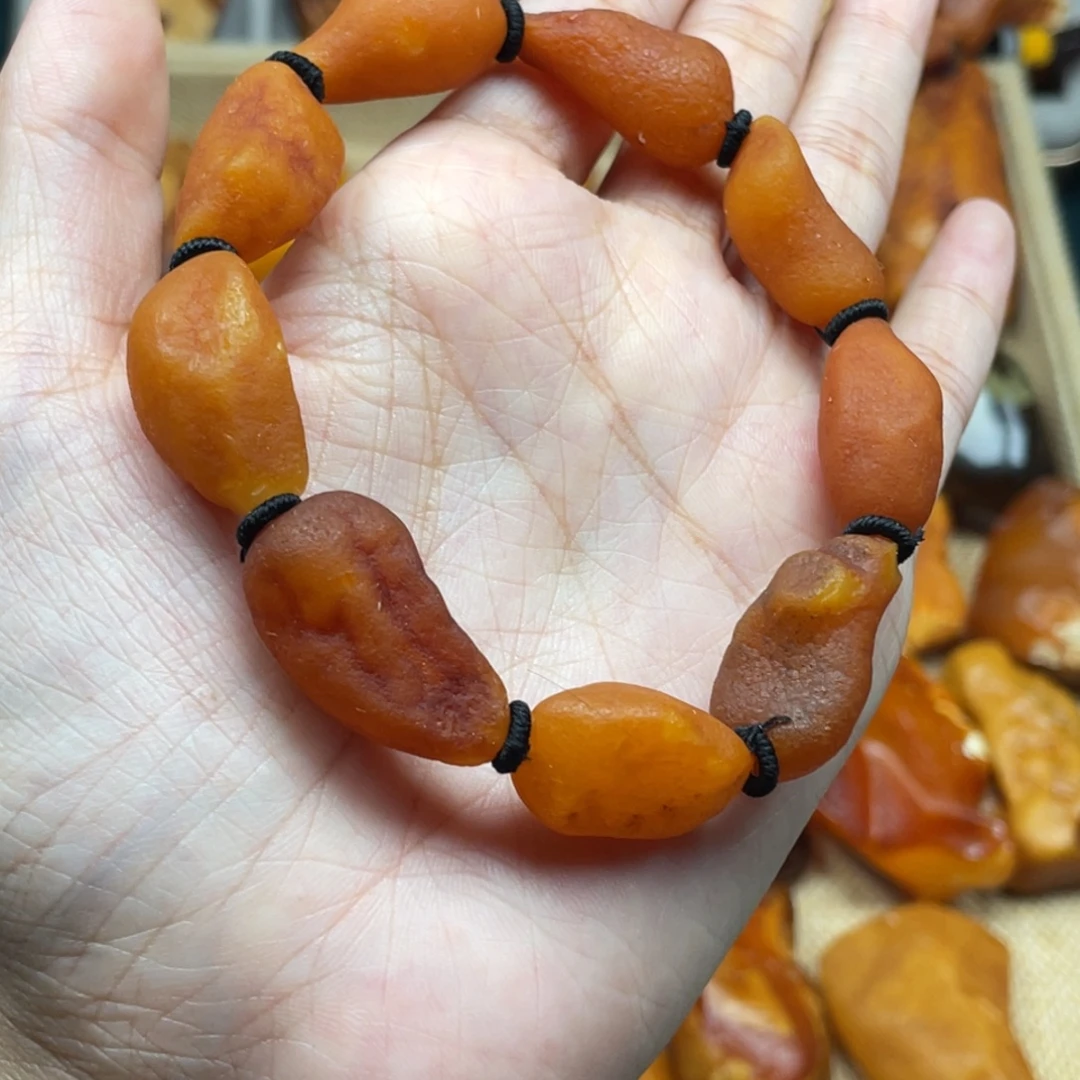 琥珀未镶嵌珠宝奇石