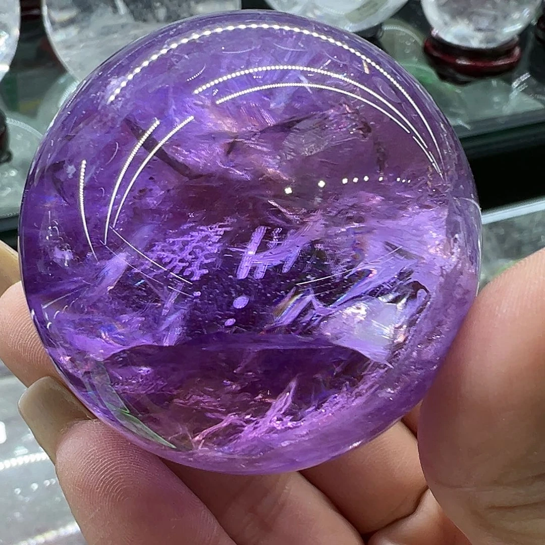 水晶水晶球摆件未镶嵌