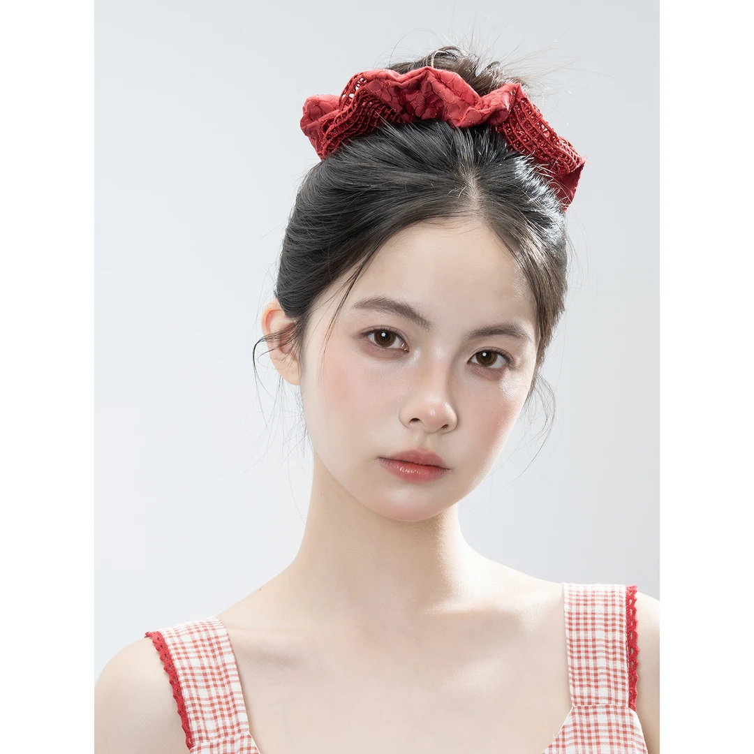 大肠发圈气质百搭发饰简约少女温柔优雅头绳复古时尚发绳彩色甜美