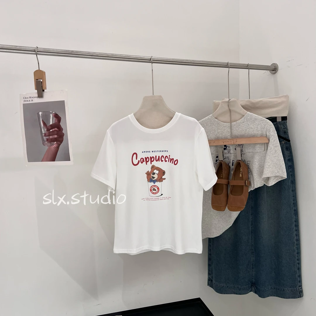 slx@ 2078 小熊T恤卡通