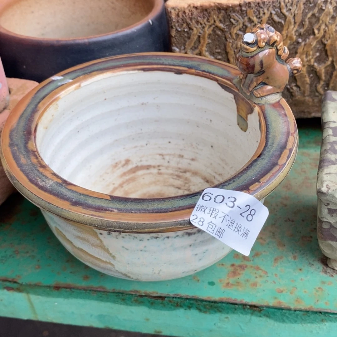 28号多肉盆口径10瑕疵