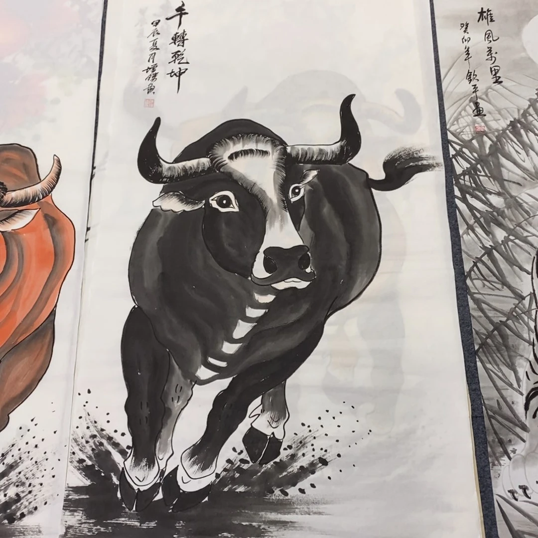 国画138✖️68工笔画画画画画画画作品